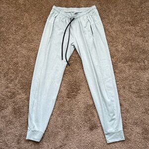 Nobull Women’s Light Teal Soft Stretch Drawstring Athletic Gym Jogger Sweatpants